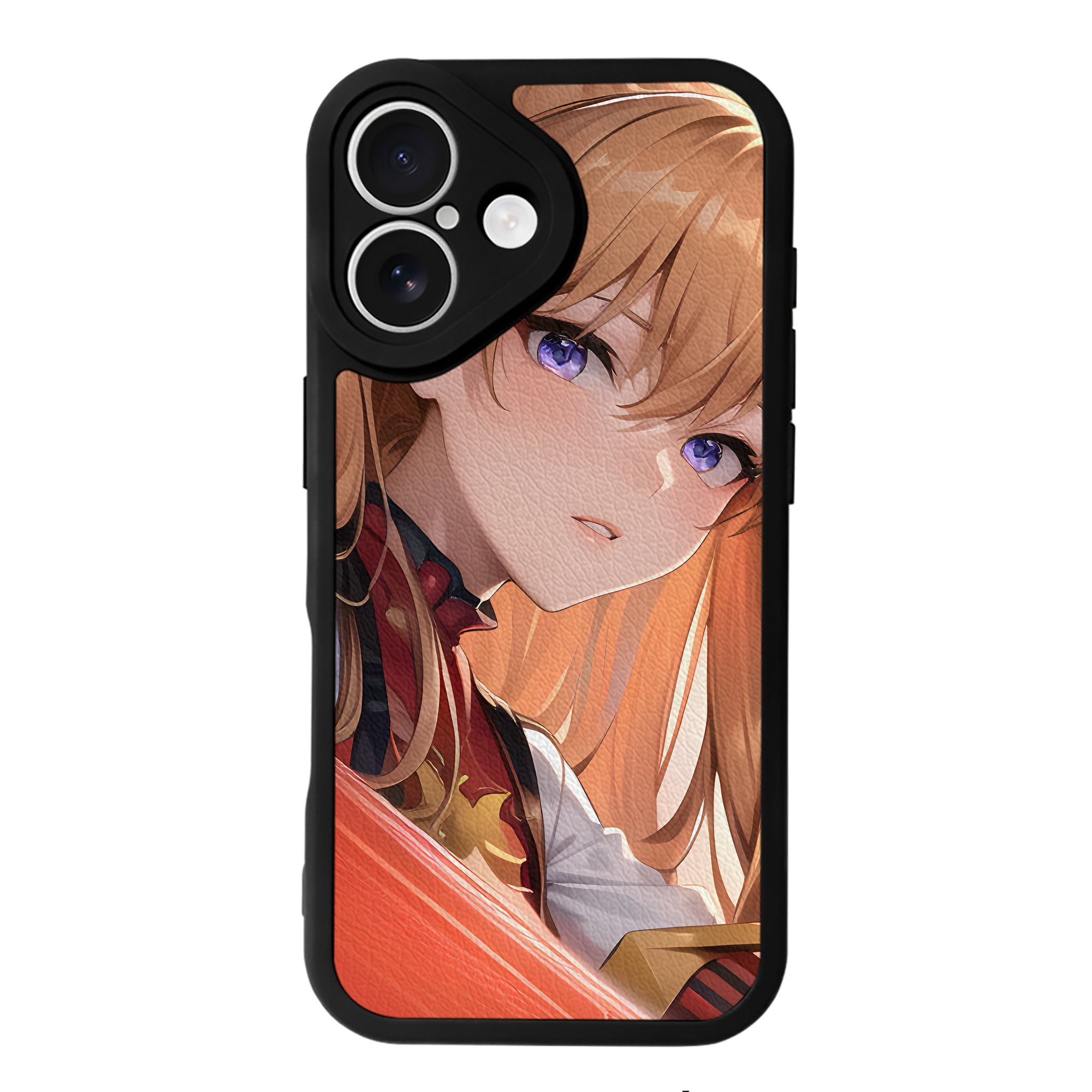 （画像用） EVA 新世紀エヴァンゲリオン 【iPhone 16シリーズ対応】シリコンスマホケース（レザー調） 材質：シリコン